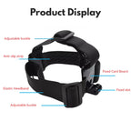 Adjustable Head Mount Phone Holder for POV Recording & Live Streaming
