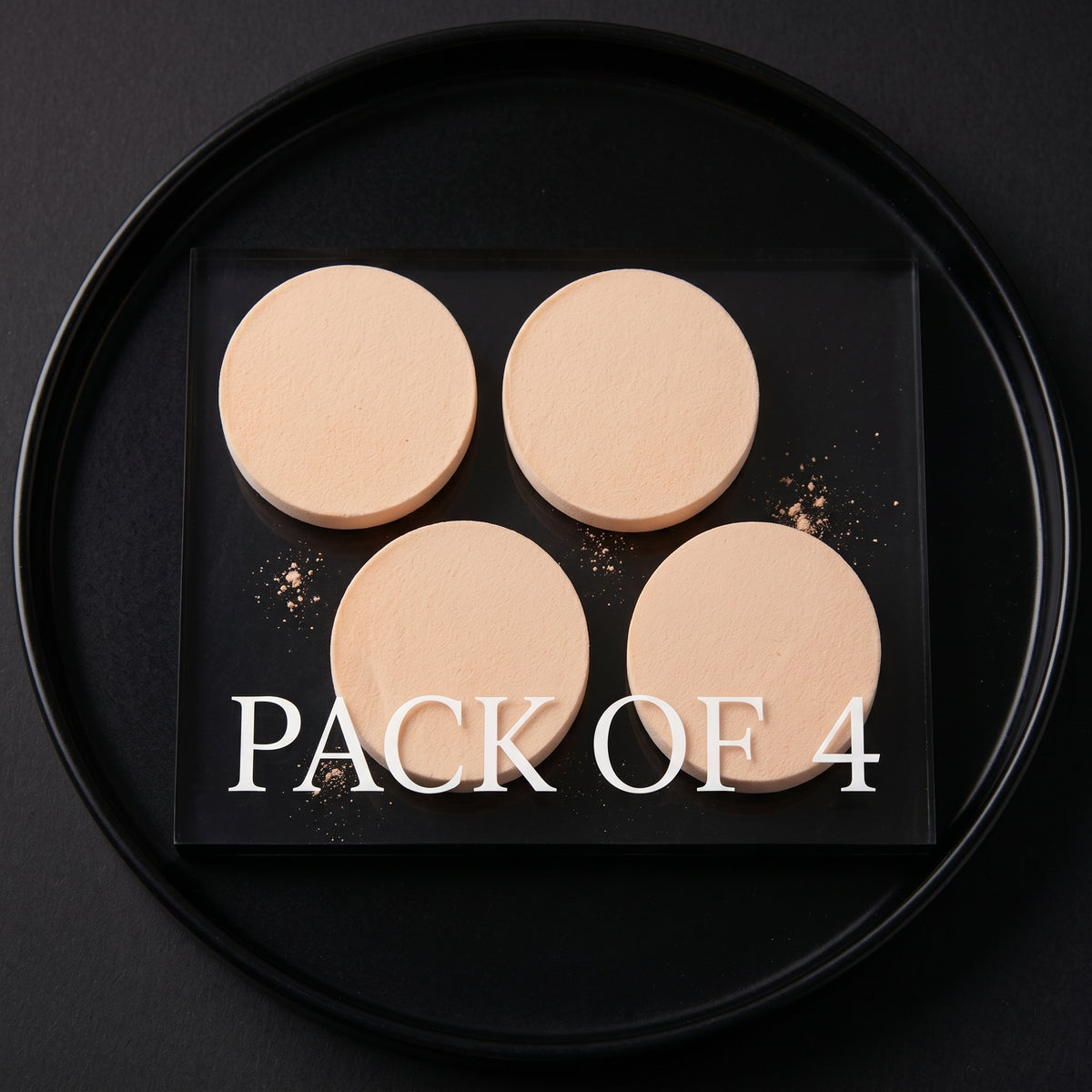 Multi-Purpose Facial Cleansing & Makeup Sponge – Pack of 4