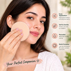 Multi-Purpose Facial Cleansing & Makeup Sponge – Pack of 4