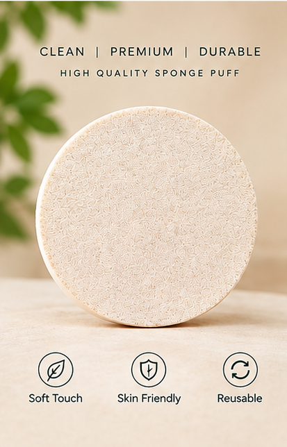 Multi-Purpose Facial Cleansing & Makeup Sponge – Pack of 4