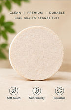 Multi-Purpose Facial Cleansing & Makeup Sponge – Pack of 4